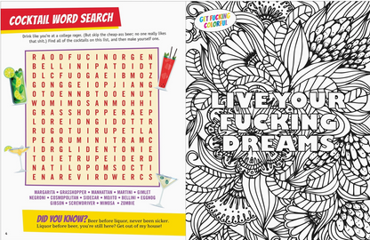 It's All F*Cking Fun and Games Adult Activity Book