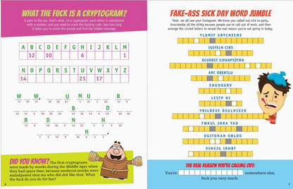 It's All F*Cking Fun and Games Adult Activity Book