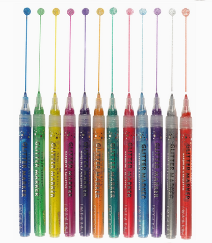 Studio Series Glitter Markers (Set of 12)
