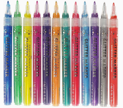 Studio Series Glitter Markers (Set of 12)