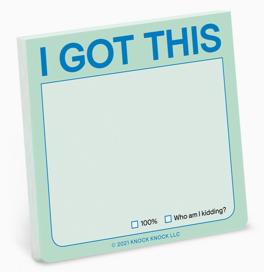Sticky Notes - I Got This