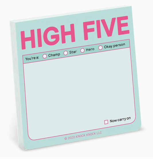 Sticky Notes - High Five