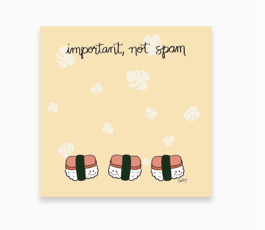 Sticky Notes - Important, Not Spam