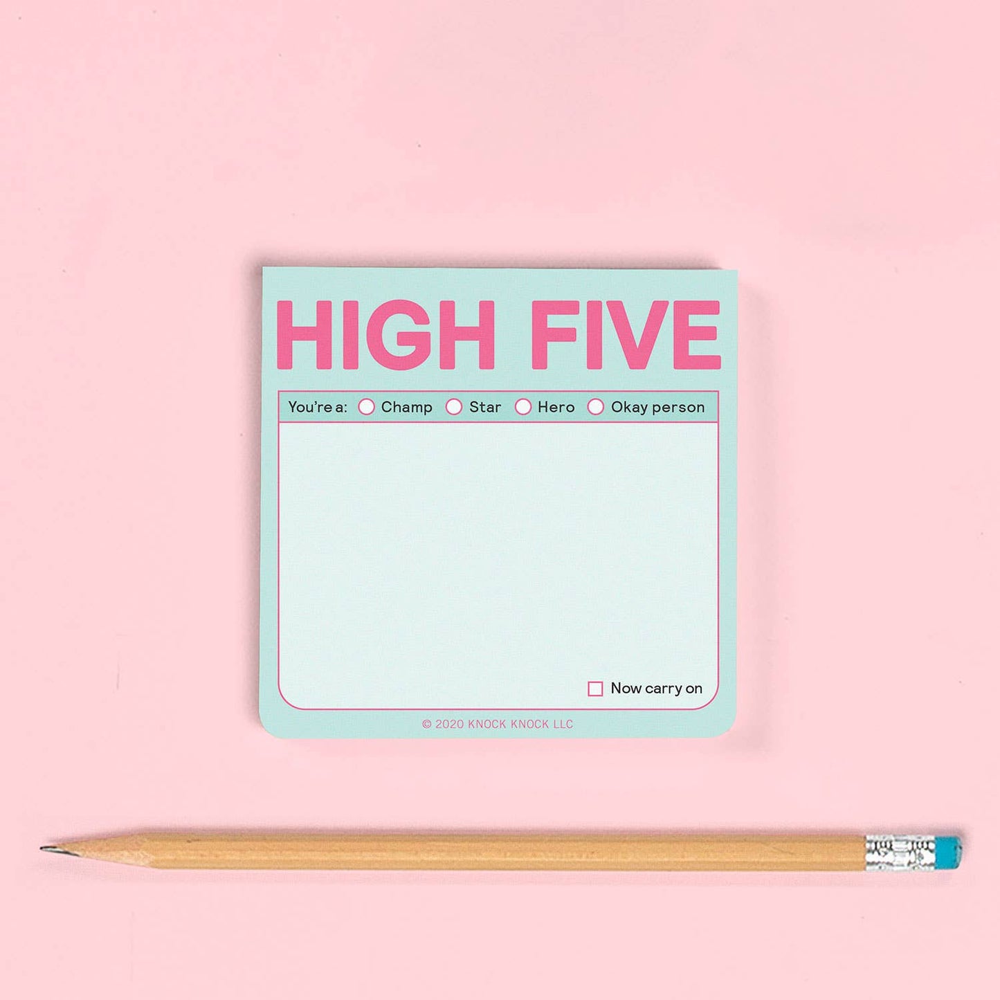 High Five Sticky Notes (Pastel Version)