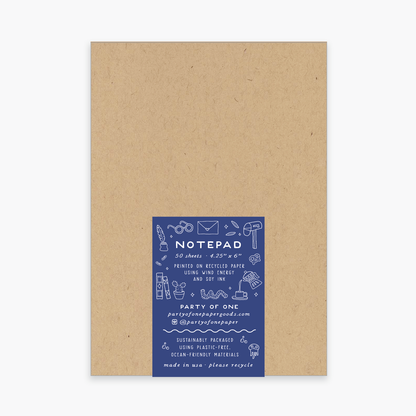Goats Notepad – Funny Goat-Themed To-Do List | 6" x 4" | 50 Sheets by Party of One