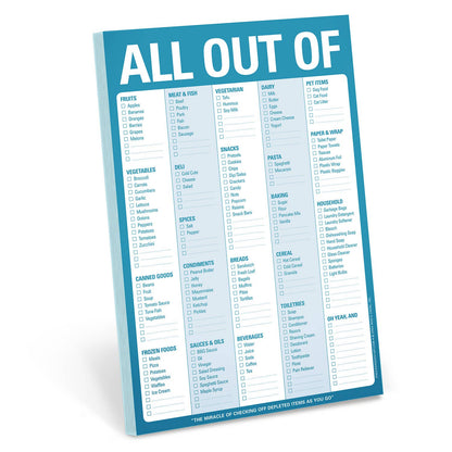 All Out Of Pad® with Magnet (Blue / Original)