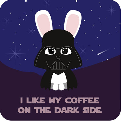 Coaster Darth Bunny Star Wars