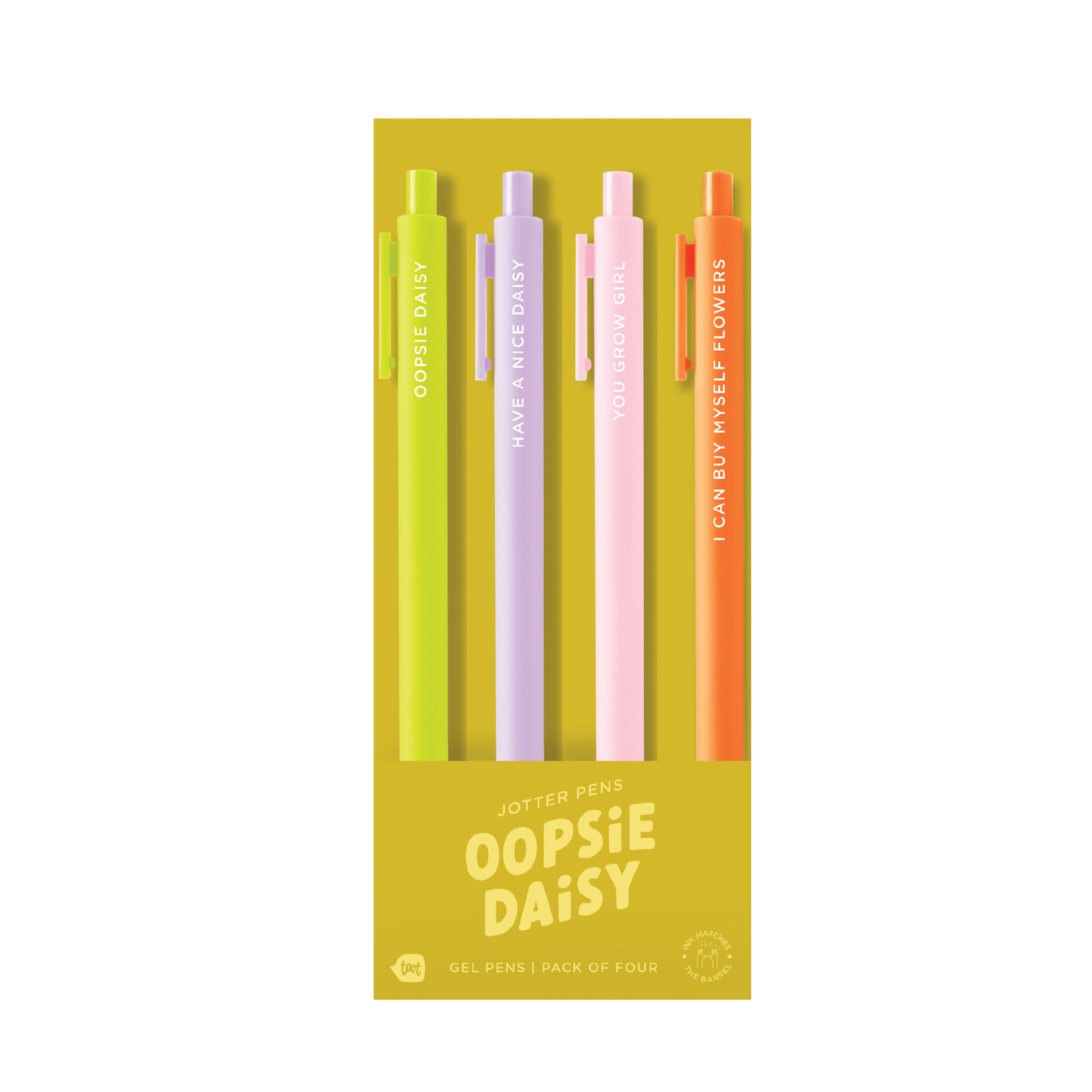 Oopsie Daisy Pen Set