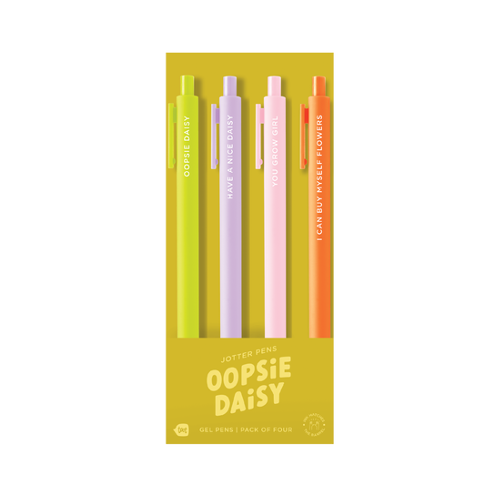 Oopsie Daisy Pen Set