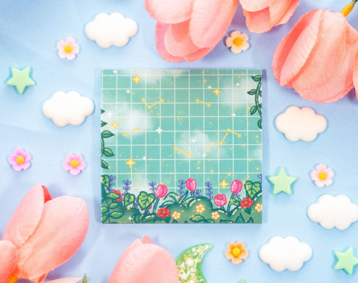 Botanical Bliss Sticky Notes