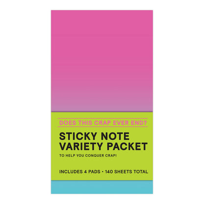 Crap Ever End? Sticky Note Variety Pack