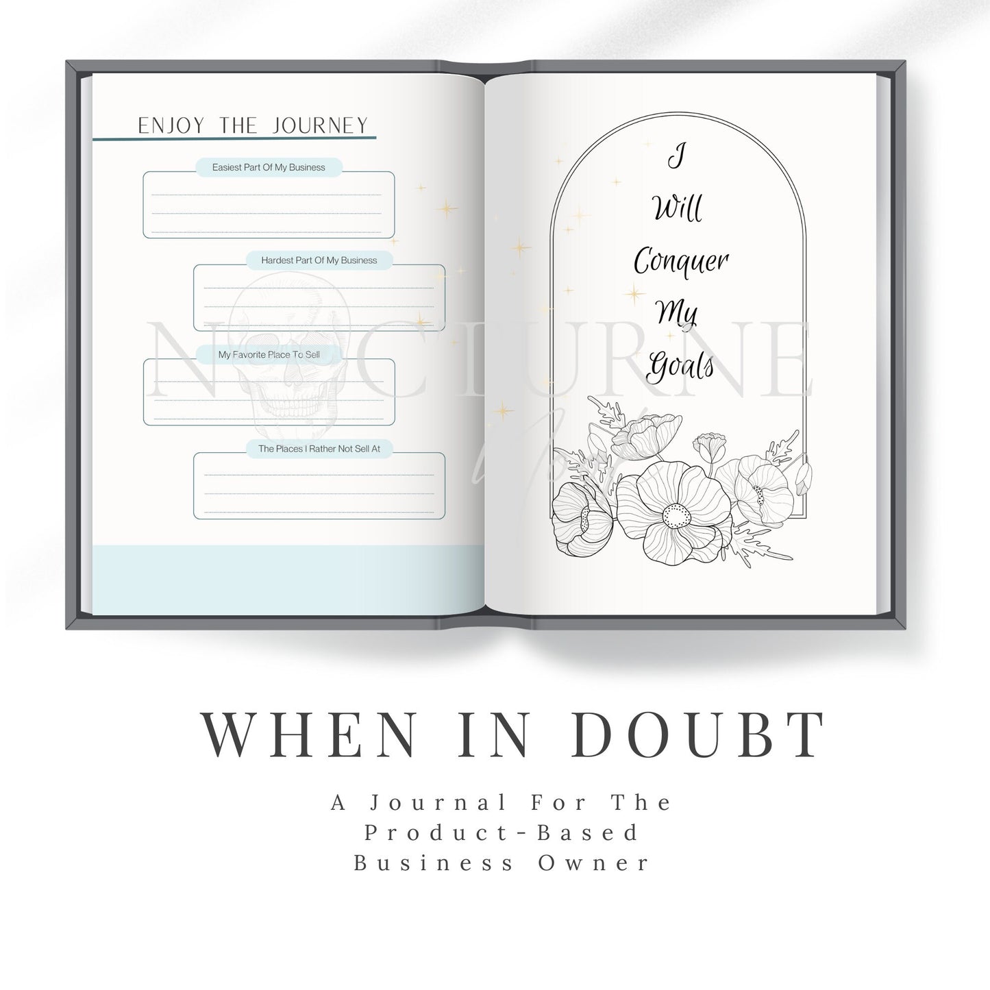 When In Doubt - Self Care Journal for Product Based Business Owners