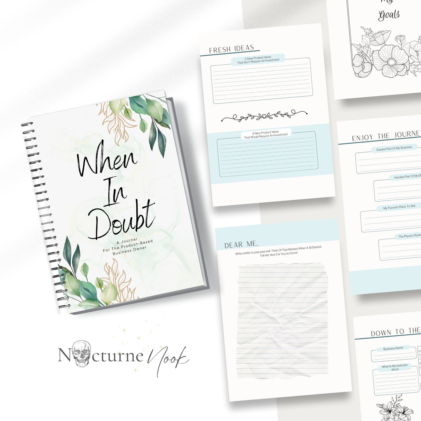 When In Doubt - Self Care Journal for Product Based Business Owners