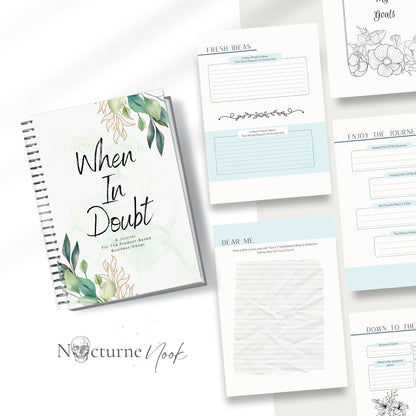 When In Doubt - Self Care Journal for Product Based Business Owners