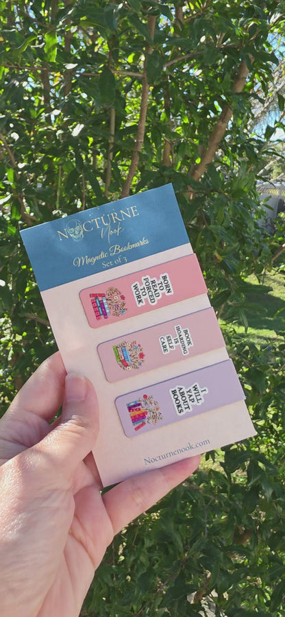 Bookish Magnetic Bookmark Sets