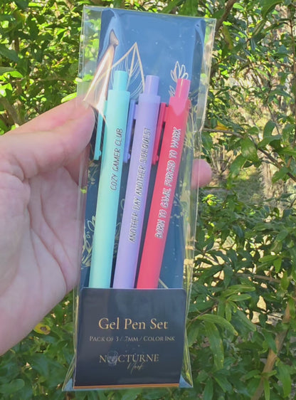 Cozy Gamer Club — Gamer Pen Set