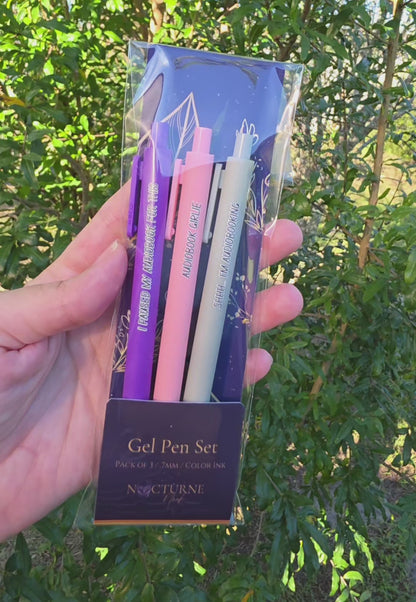 Audiobook Girlie — Bookish Pen Set