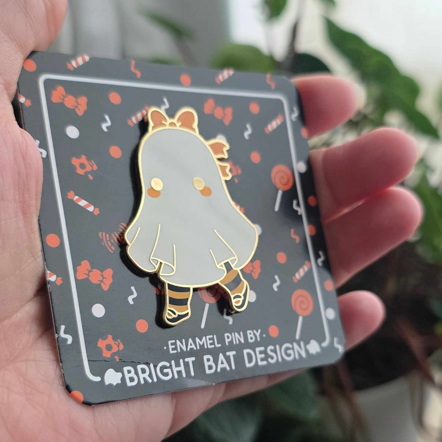 Enamel Pins: Ghost
