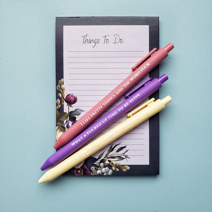 I Like Pretty Things Pen Set