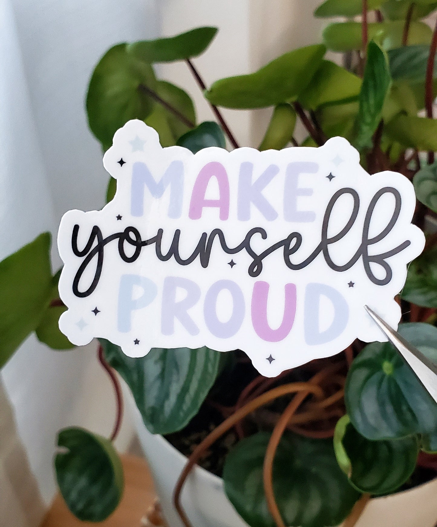 Self Love Mental Health Waterproof Vinyl Sticker