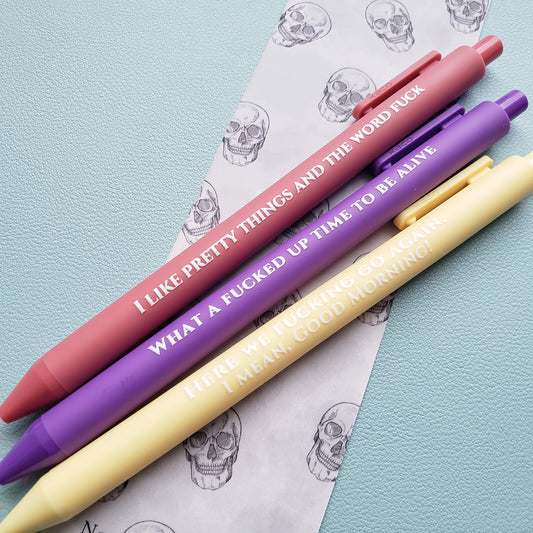 I Like Pretty Things Pen Set