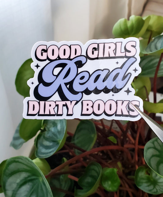 Spicy Romance Books Bookish Smut Waterproof Vinyl Sticker