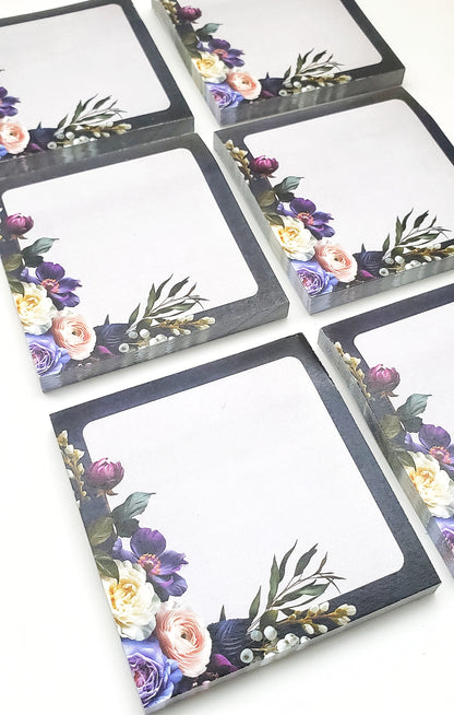 Dark Florals Stationery Set: Plan, Organize, and Conquer