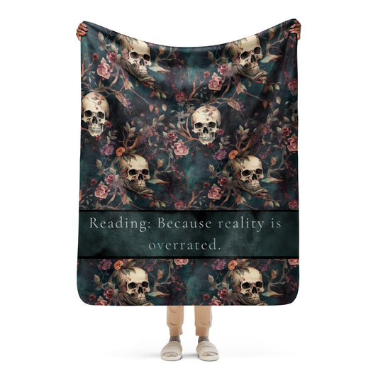 Reading Nook Sherpa Blanket