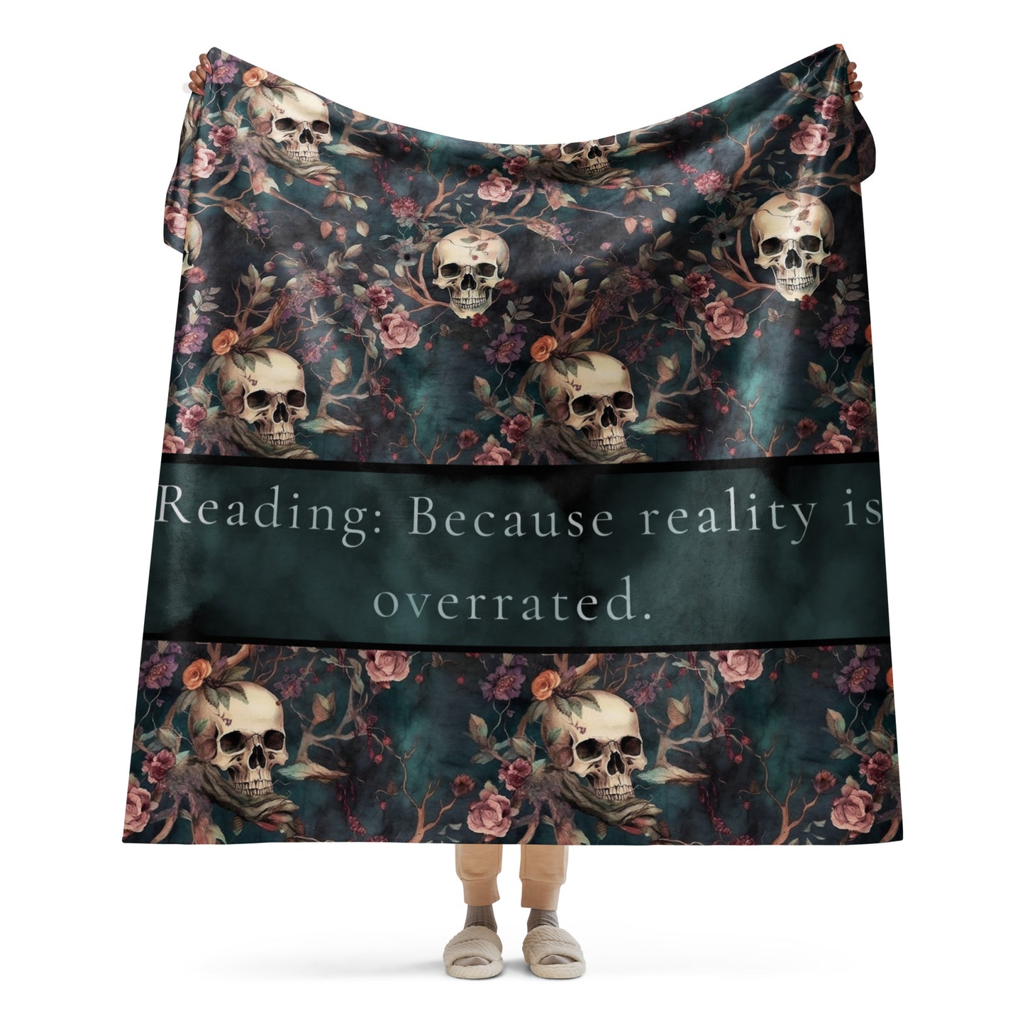 Reading Nook Sherpa Blanket