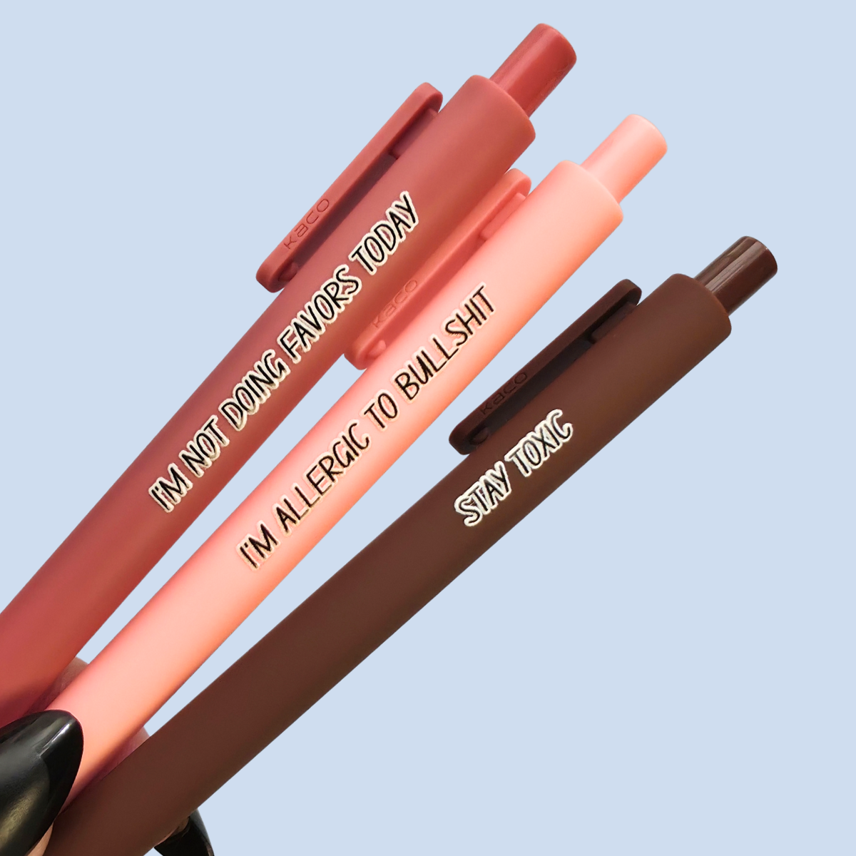 Stay Toxic — Snarky Pen Set